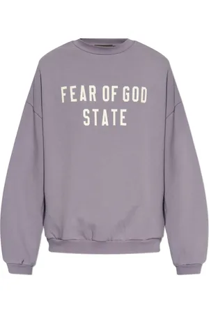 FEAR OF GOD Sweathshirts & Hoodies, Herre, Lilla, S, Bomuld, Sweatshirts & Hoodies