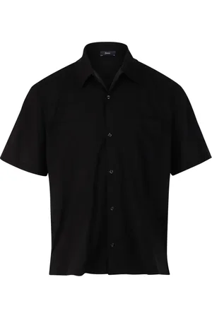 HERNO Skjorte, Herre, Sort, S, Uld, Stilfuld Jpl00122U Skjorte