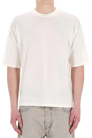 Roberto Collina Top, Herre, Hvid, L, Bomuld, Hvide T-shirts og Polos Letvægts Elegance