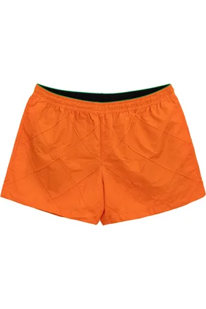 Bottega Veneta Badetøj, Herre, , L, Nylon, Intreccio Mønster Badeshorts
