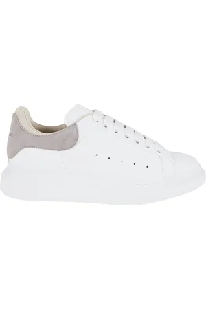 Alexander McQueen Sko, Herre, Hvid, 42 EU, Uld, Stilfulde Plus Tech Læder Sneakers