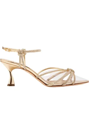 Casadei Sko, Dame, Gul, 39 EU, Højhælede Sandaler