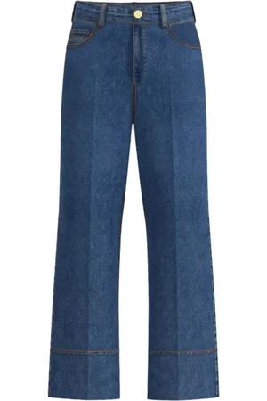 MARELLA Bukser, Dame, Blå, M, Denim, Kentia-001 Blå Denim Bukser