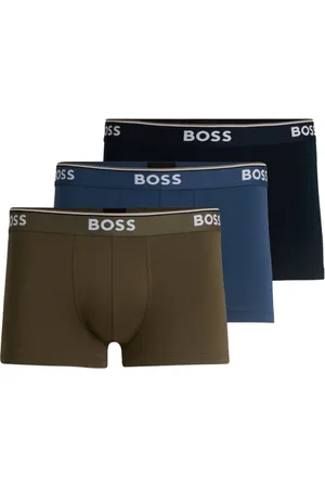 HUGO BOSS Undertøj, Herre, Flerfarvet, 2XL, Bomuld, Multifarvet Bomuld Boxers - Slip Stil