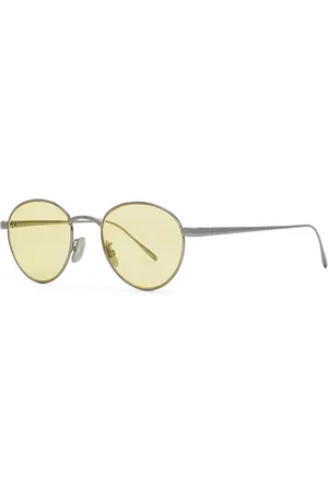 Loewe Tilbehør, unisex, Grå, 49 MM, Groove Solbriller Sølv Gul Linser