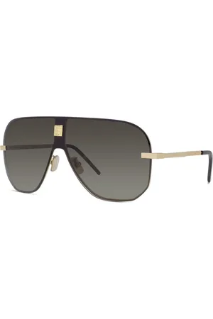 Givenchy Tilbehør, unisex, Gul, 62 MM, Uld, Stilfulde solbriller med gul ramme