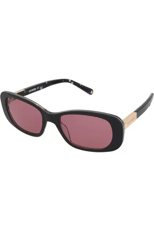 Moschino Tilbehør, unisex, Sort, 53 MM, Mode Solbriller Sort Fuchsia Violet