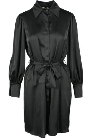 Think! Kjole, Dame, Sort, M, Polyester, Polyester Kvindedragt