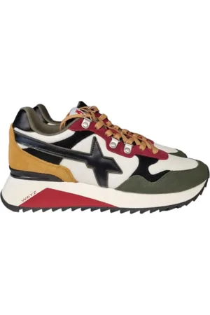 W6YZ Sko, Dame, Flerfarvet, 44 EU, Yak-M Bordeaux Sneakers