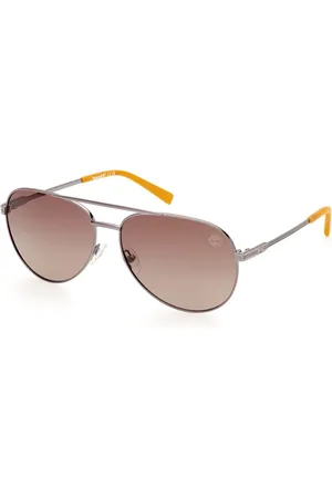 Timberland Tilbehør, unisex, Flerfarvet, 61 MM, Polariserede Pilot Solbriller Elegant Stil