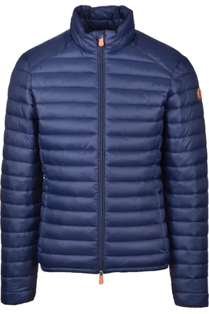 save the duck Jakke, Herre, Blå, S, Uld, Puffer Jacket