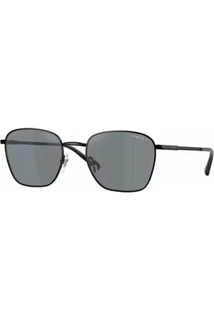 vogue Tilbehør, unisex, Sort, 53 MM, Uld, Polariserede solbriller med blå flash linser