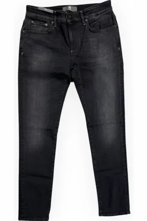 PT01 Jeans, Herre, Sort, W35, Uld, Swing Jeans til et stilfuldt look