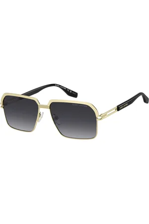 Marc Jacobs Tilbehør, Herre, Gul, 59 MM, Uld, Stilfulde solbriller Rhl/9O