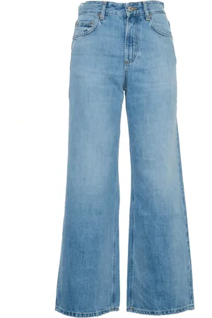 DEPARTMENT FIVE Jeans, Dame, Blå, W26, Uld, Højtaljede Azzurro Jeans til Kvinder