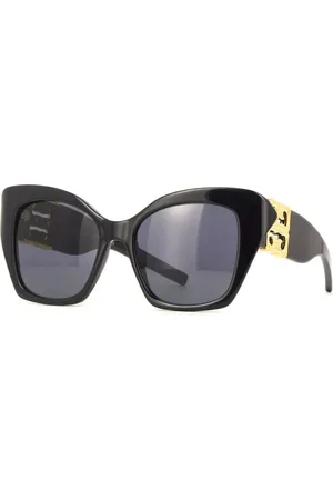 Givenchy Tilbehør, Dame, Sort, 54 MM, Uld, Stilfulde solbriller med grå linser