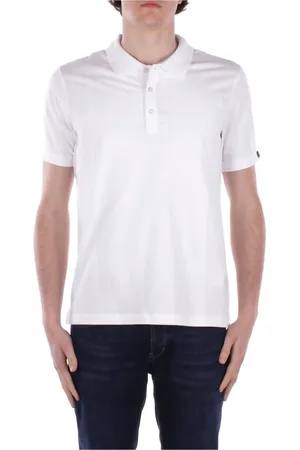 FAY Top, Herre, Hvid, 2XL, Bomuld, Hvide T-shirts og Polos med Logo