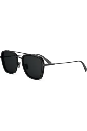 Bvlgari Tilbehør, unisex, Sort, 55 MM, Polariserede solbriller med grå linser