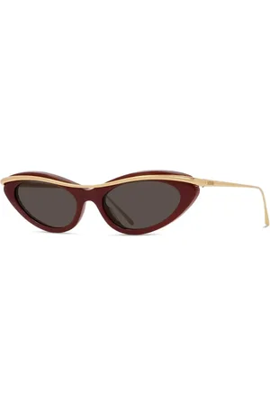 Loewe Tilbehør, unisex, Rød, 51 MM, Bordeaux stel med grå linser