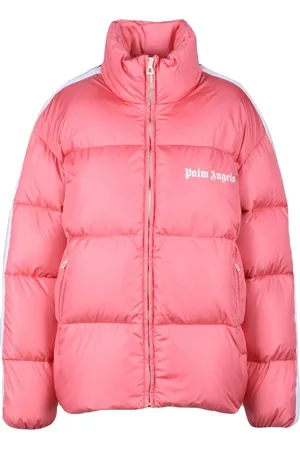 Palm Angels Jakke, Dame, Lyserød, S, Uld, Yderbeklædning