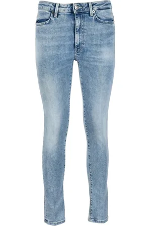 Dondup Jeans, Dame, Blå, W28, Bomuld, Iris Lynlås Jeans
