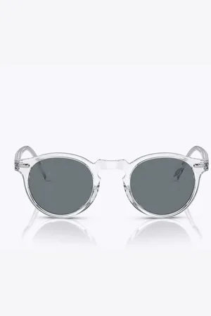 Oliver Peoples Tilbehør, unisex, Grå, 47 MM, Gregory Peck Solbriller Fotokromatisk