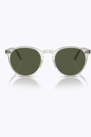 Oliver Peoples Tilbehør, unisex, Grå, 48 MM, Vintage Phantos Solbriller Grøn G-15