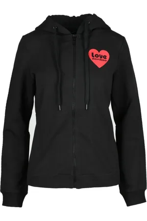 Moschino Sweathshirts & Hoodies, Dame, Sort, 2XS, Bomuld, Maglia