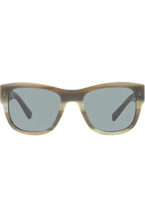 Dolce & Gabbana Tilbehør, unisex, Grå, 52 MM, Firkantede solbriller med metal detaljer
