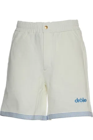 Drôle de Monsieur Shorts, Herre, , L, Uld, Off White Bermuda Shorts