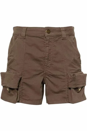 Pinko Shorts, Dame, Brun, XS, Bomuld, Casual Shorts