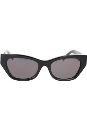 Givenchy Tilbehør, Dame, Sort, 55 MM, Statement solbriller med skulpturelle former