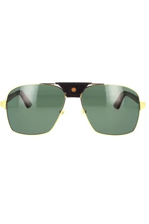 Cartier Tilbehør, unisex, Gul, 61 MM, Uld, Exception Ct0389S 002 Polariserede solbriller
