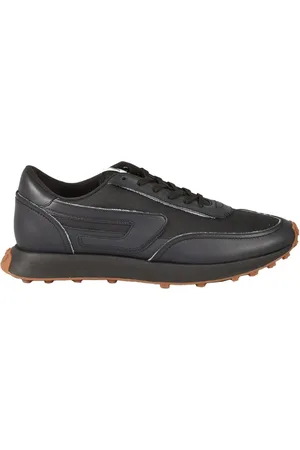 Diesel Sko, Herre, Sort, 45 EU, Læder, Sneakers