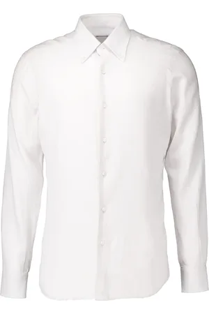 BARBA Skjorte, Herre, Hvid, 3XL, Hvid Langærmet Skjorte