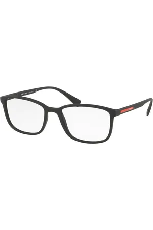 Prada Tilbehør, Herre, Sort, 55 MM, Uld, Clean Temples VPS 04Iv Solbriller