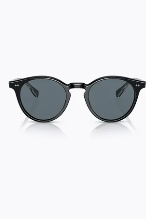 Oliver Peoples Tilbehør, unisex, Sort, 48 MM, Vintage Romare Sun Polariserede Solbriller