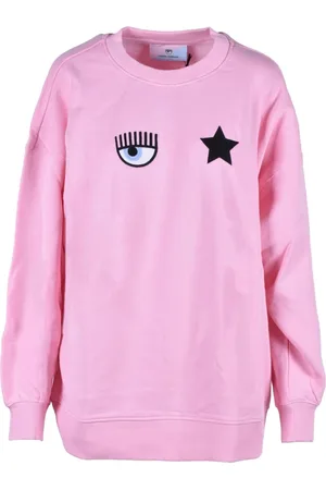 Chiara Ferragni Sweathshirts & Hoodies, Dame, Lyserød, M, Bomuld, Maglia