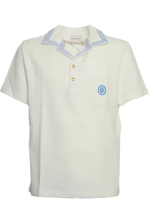 Drôle de Monsieur Top, Herre, Hvid, S, Bomuld, Off Polo Shirt Kort Ærme