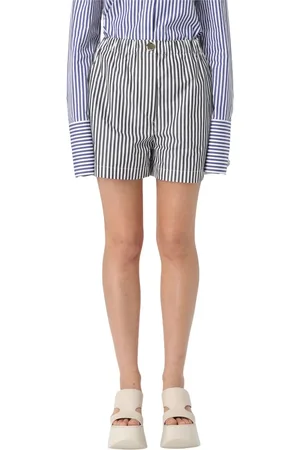 Sportmax Shorts, Dame, Sort, 2XS, Uld, Muscari Kort Stilfuldt Moderne Kvindedragt