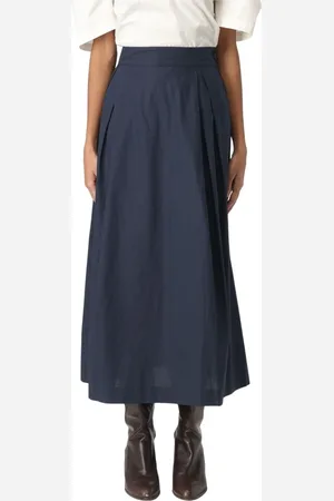 Woolrich Nederdel, Dame, Blå, S, Uld, Let Nederdel til Kvinder