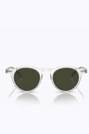 Oliver Peoples Tilbehør, unisex, Grå, 47 MM, Uld, Vintage Runde Polariserede Solbriller Op-13