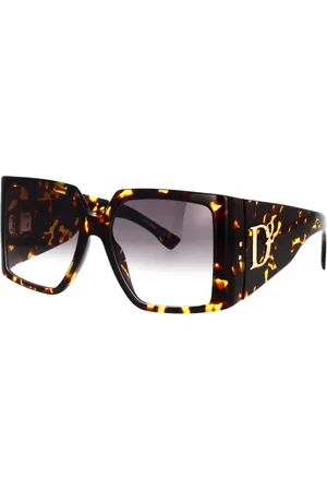 Dsquared2 Tilbehør, Dame, Brun, 56 MM, Unikt Design Solbriller D2 0096/S