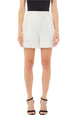 Liu Jo Shorts, Dame, Hvid, XS, Blå Korte Bukser
