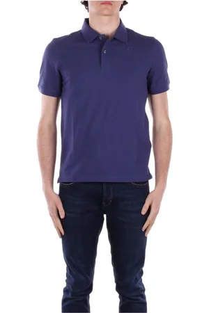 K-Way Top, Herre, Blå, M, Bomuld, Blå Polo T-shirts og Polos