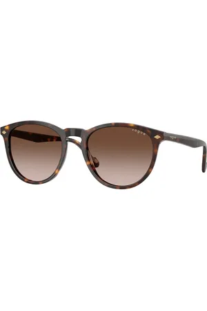 vogue Tilbehør, unisex, Brun, 53 MM, Uld, Modig Phantos Stil Solbriller Brun Gradient