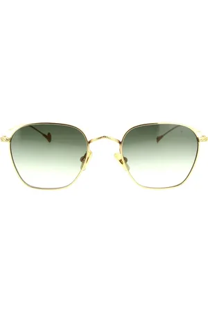 Eyepetizer Tilbehør, unisex, Gul, 50 MM, Uld, Firkantede solbriller Hollywood Collection Elegant Stil