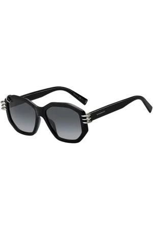 Givenchy Tilbehør, unisex, Sort, 54 MM, Vintage solbriller Sort Grå Gradient