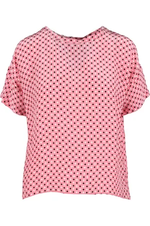 Attic and Barn Bluser & Skjorter, Dame, Lyserød, XS, Silkeblanding Bluse