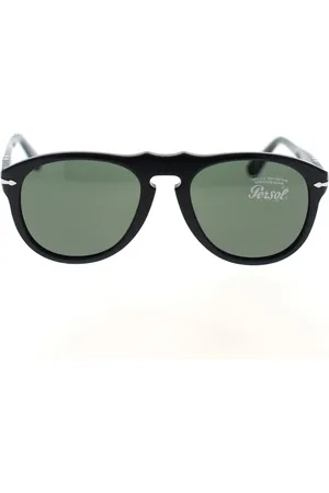 Persol Tilbehør, unisex, Sort, 54 MM, Tyl, Tidløse ikoniske solbriller med nøglebro